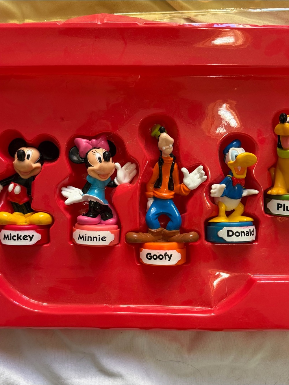 Vintage Disney Mickey Mouse and Friends Ink Stamps